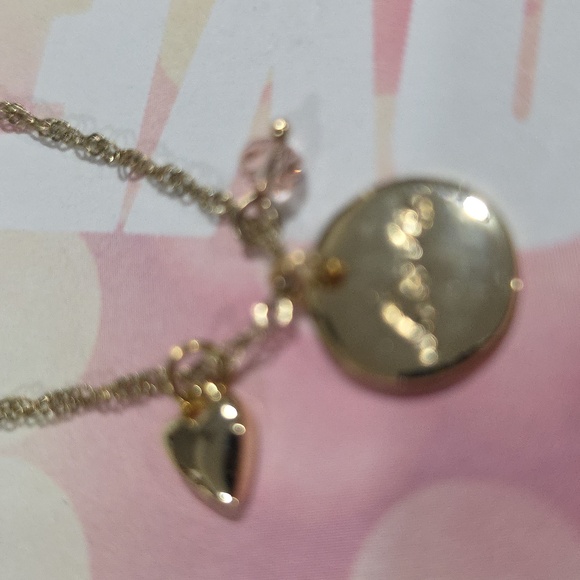 Romantic Gold Love Necklace w/ Heart Charm – Women’s Fashion Jewelry - Picture 5 of 6